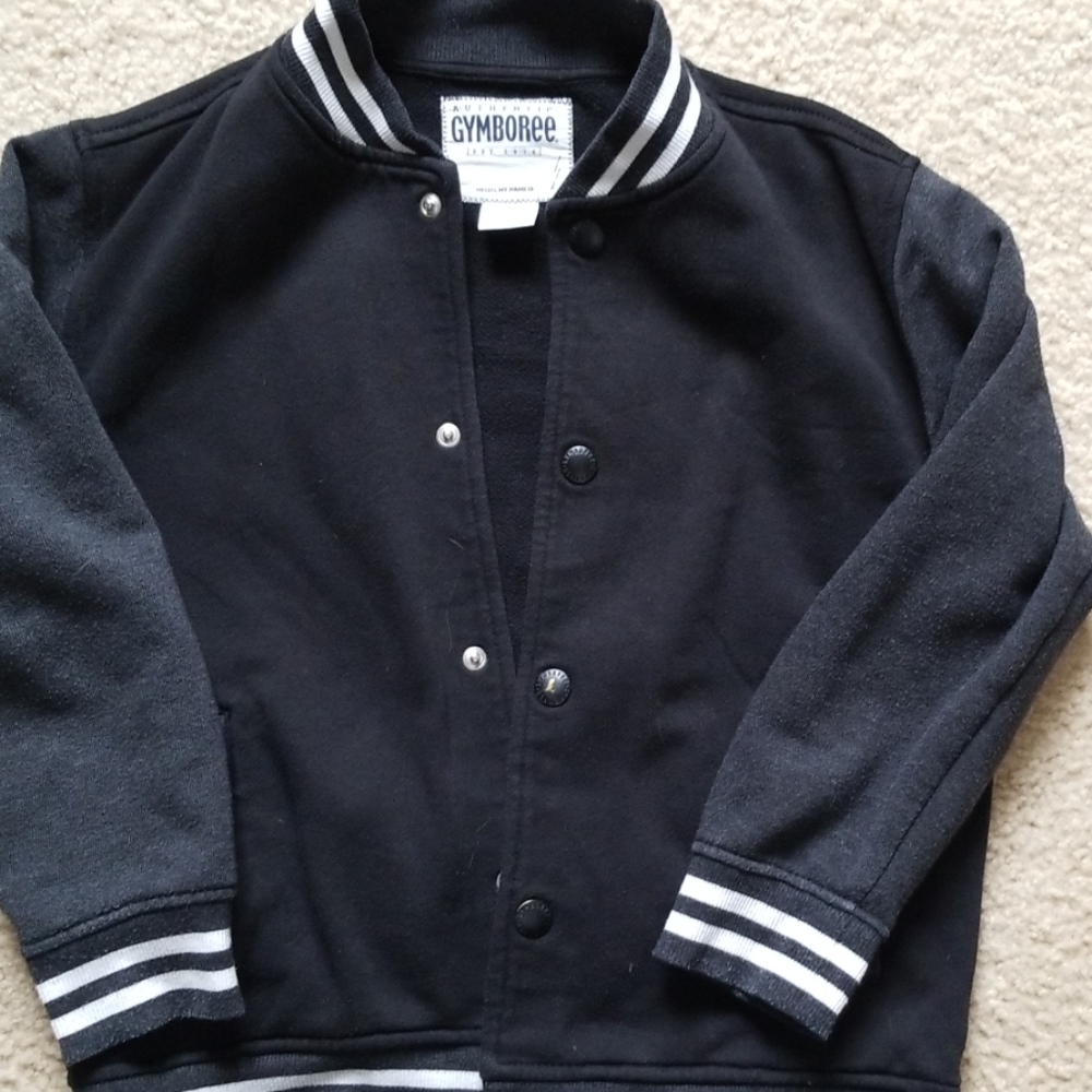 Boys Snap Front Sweatshirt